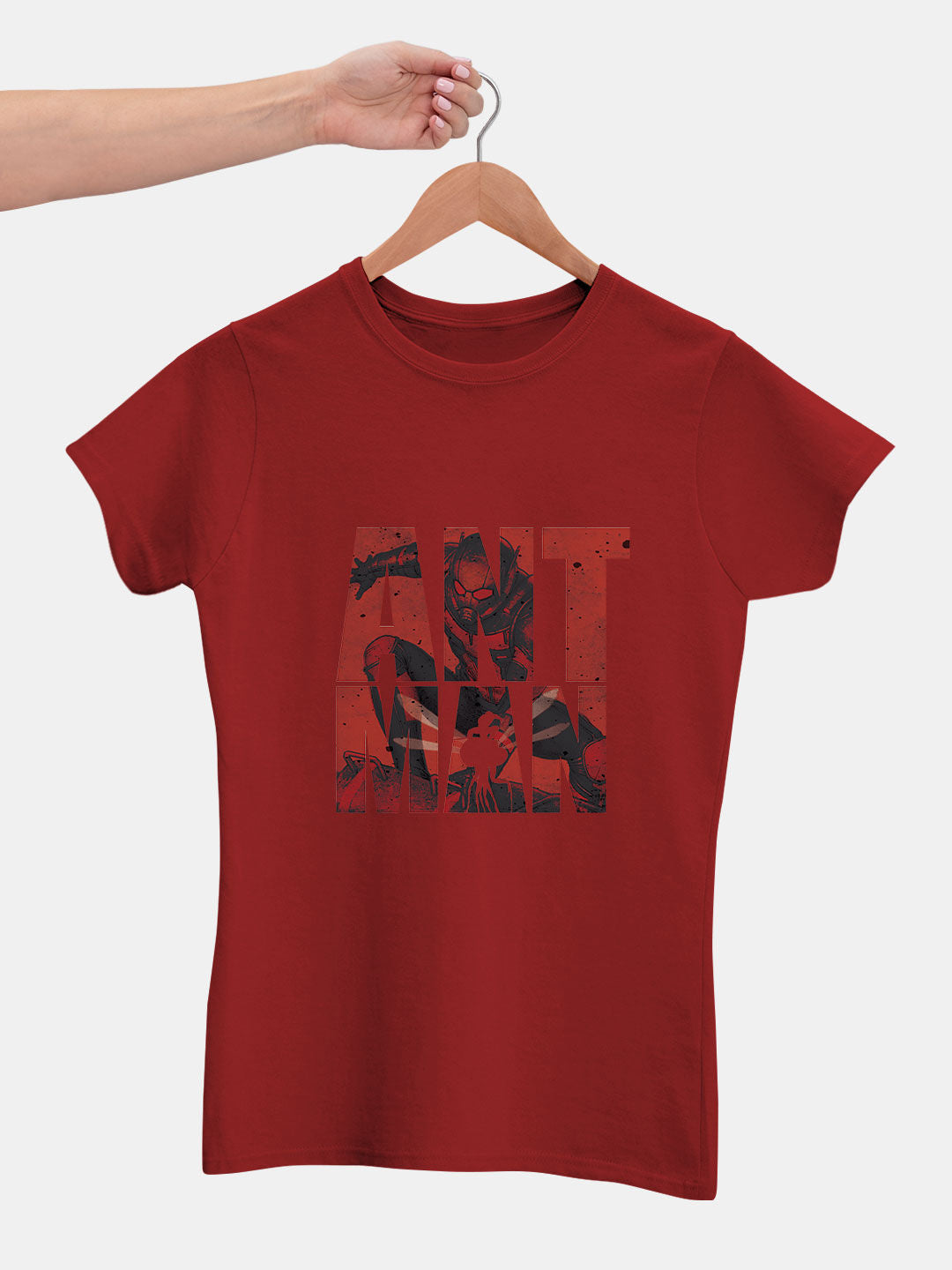 Astonishing Ant Man - Womens T-Shirt - Regular Fit - Red - Small