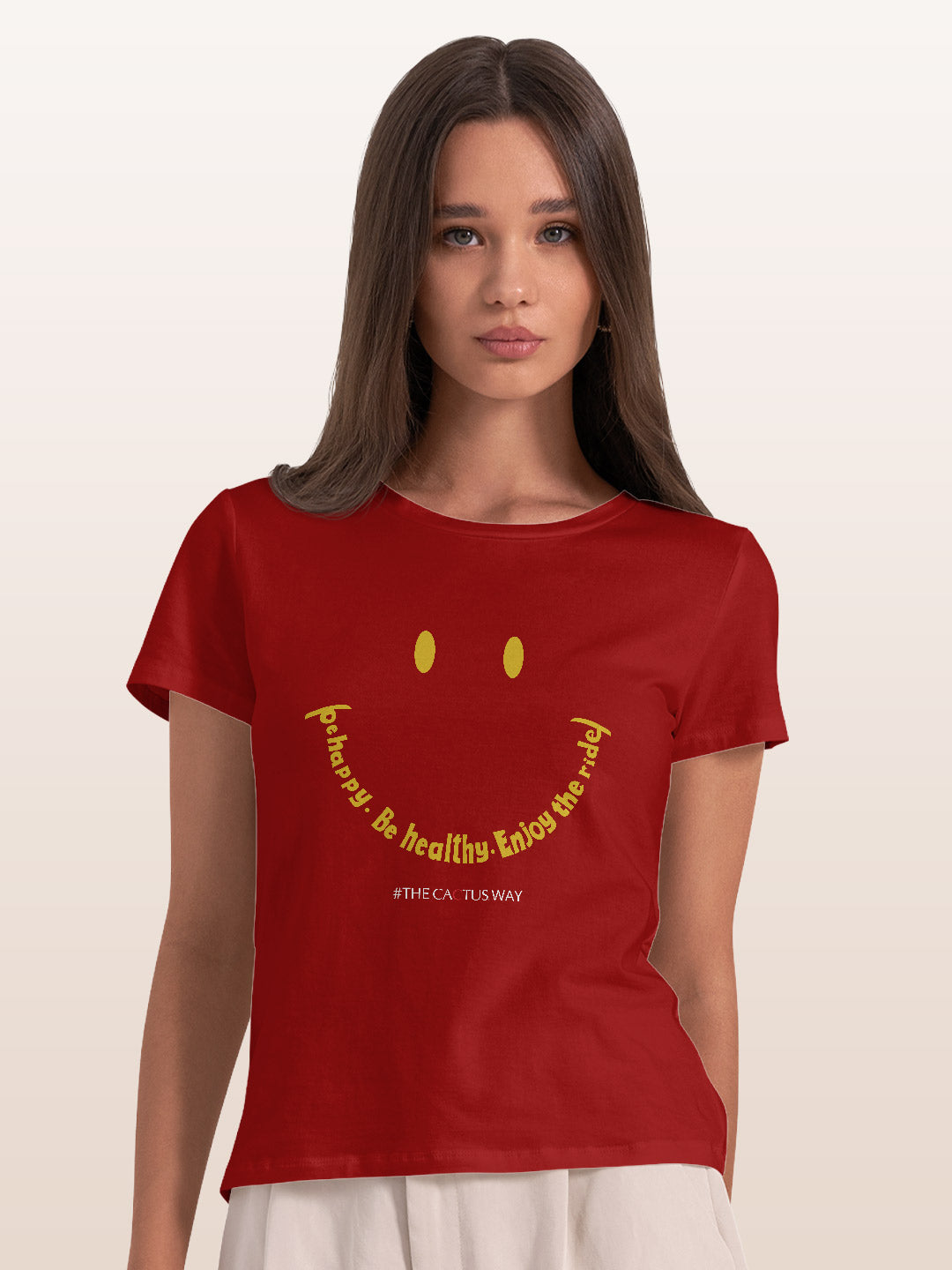 Be happy be healthy - Womens T-Shirts