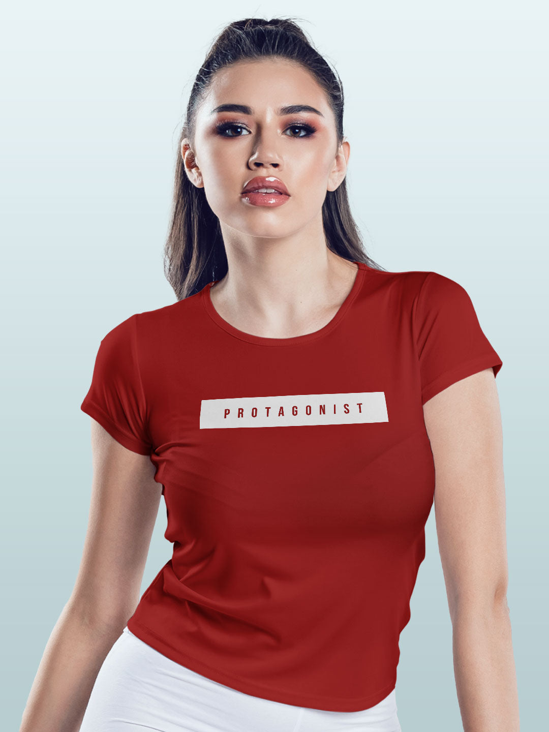 Protagonist - Womens T-Shirt Red Large