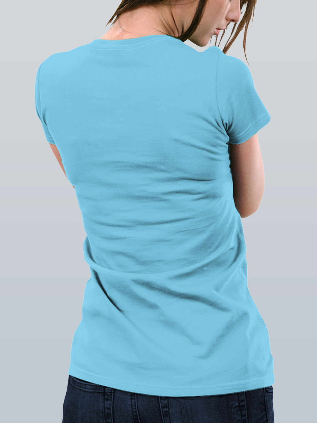 Sweet and Savage - Womens T-Shirt Sky Blue XXL