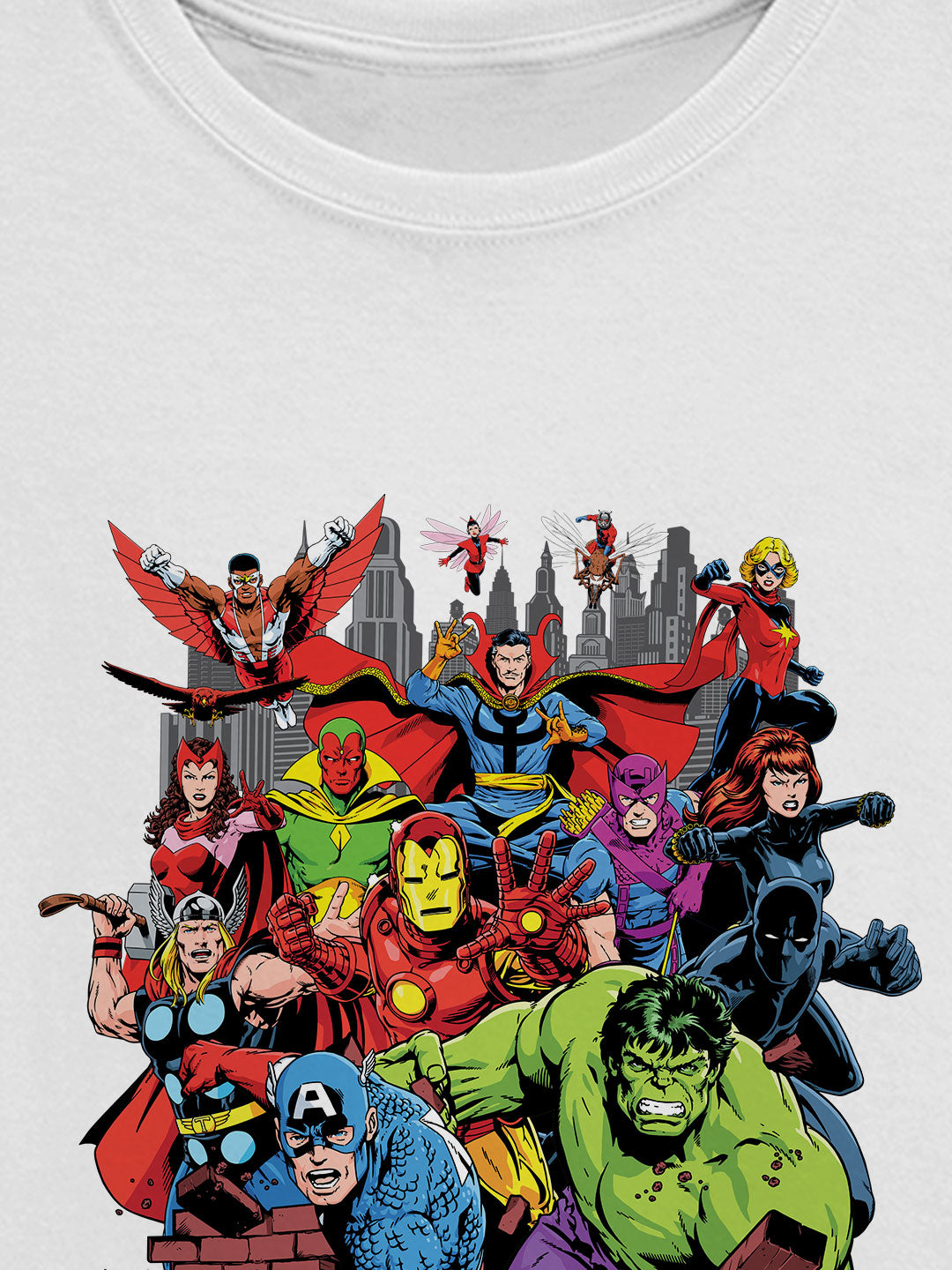 Comic Wall Breaker - Womens T-Shirt White Large