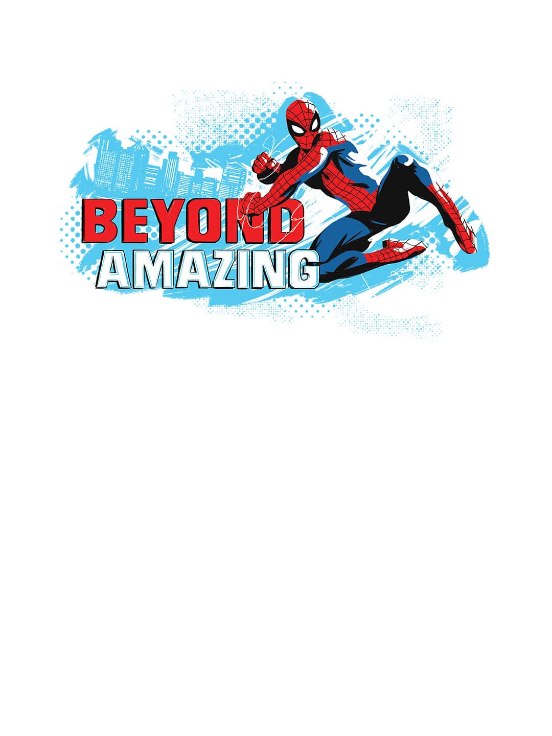 Beyond Amazing Spider Man - Womens T-Shirt White Large