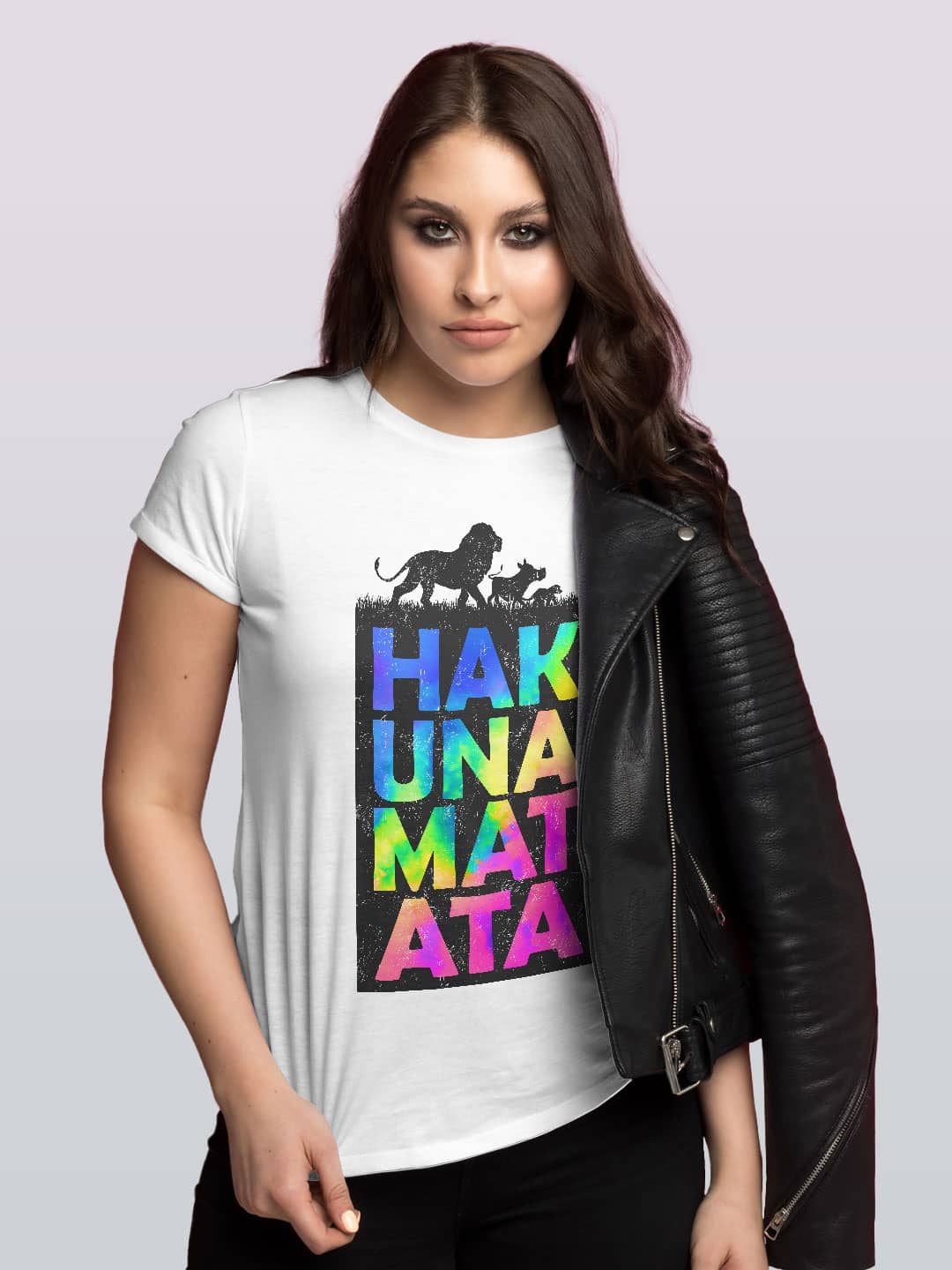 Timon and Pumba - Womens T-Shirt White XL