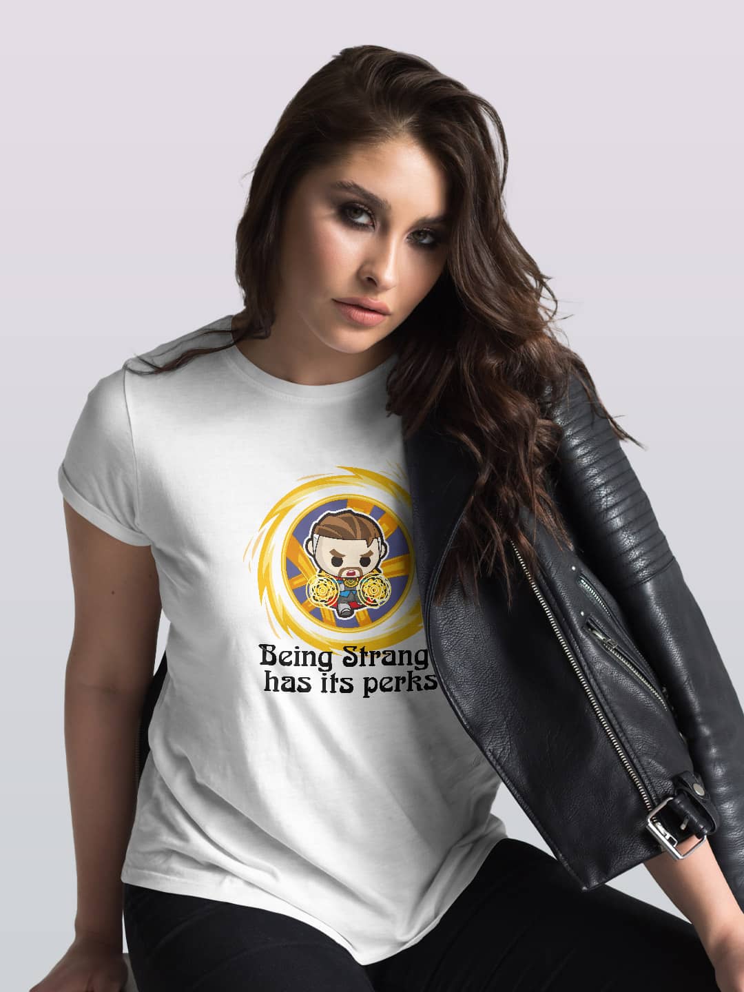 Strange Perks - Womens T-Shirt White XL