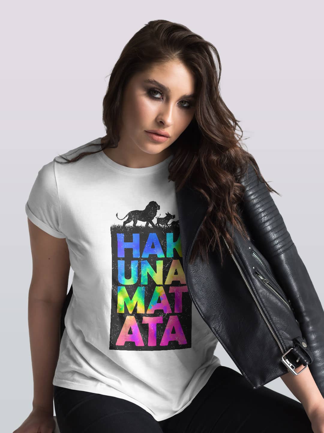 Timon and Pumba - Womens T-Shirt White XL