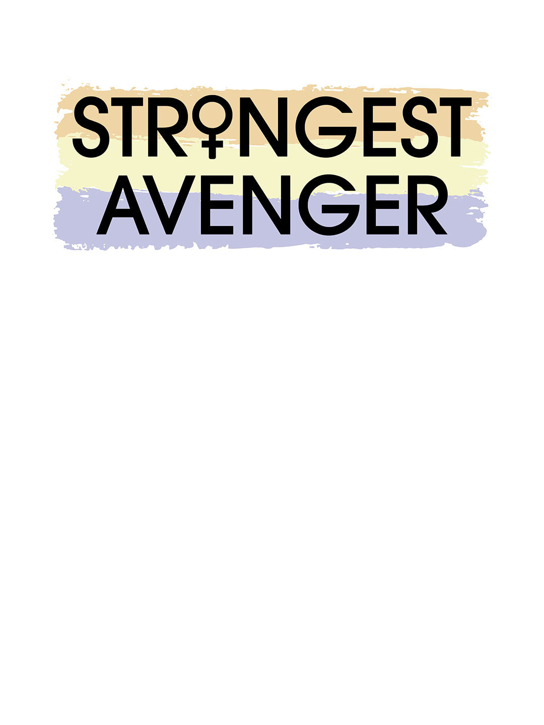 Strongest Avenger - Womens T-Shirt White Small