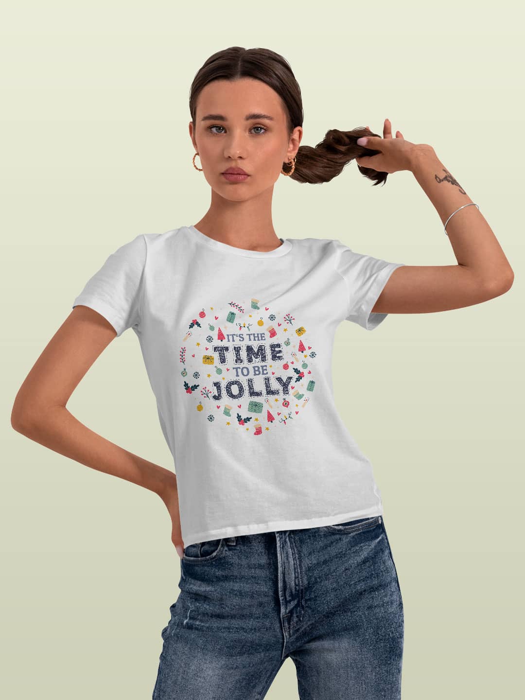 Christmas Time - Womens T-Shirt White Small