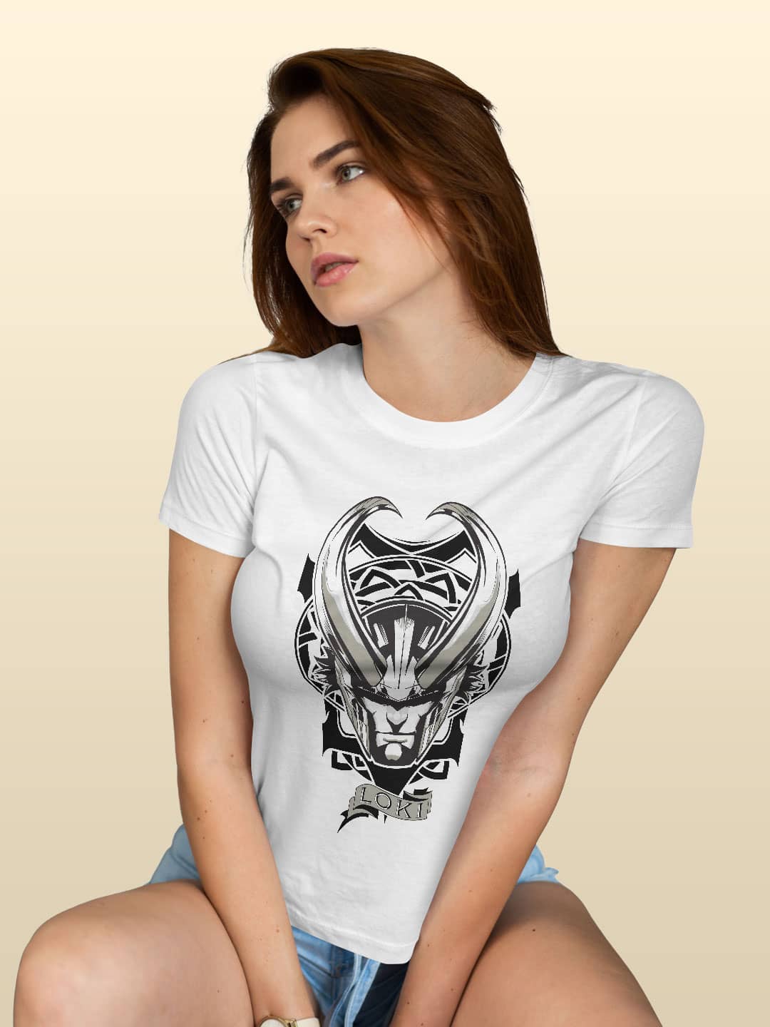 Mischievous Asgardian - Womens T-Shirt White Medium