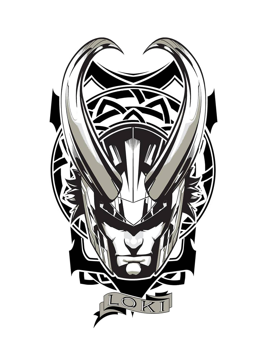 Mischievous Asgardian - Womens T-Shirt White Medium View 2