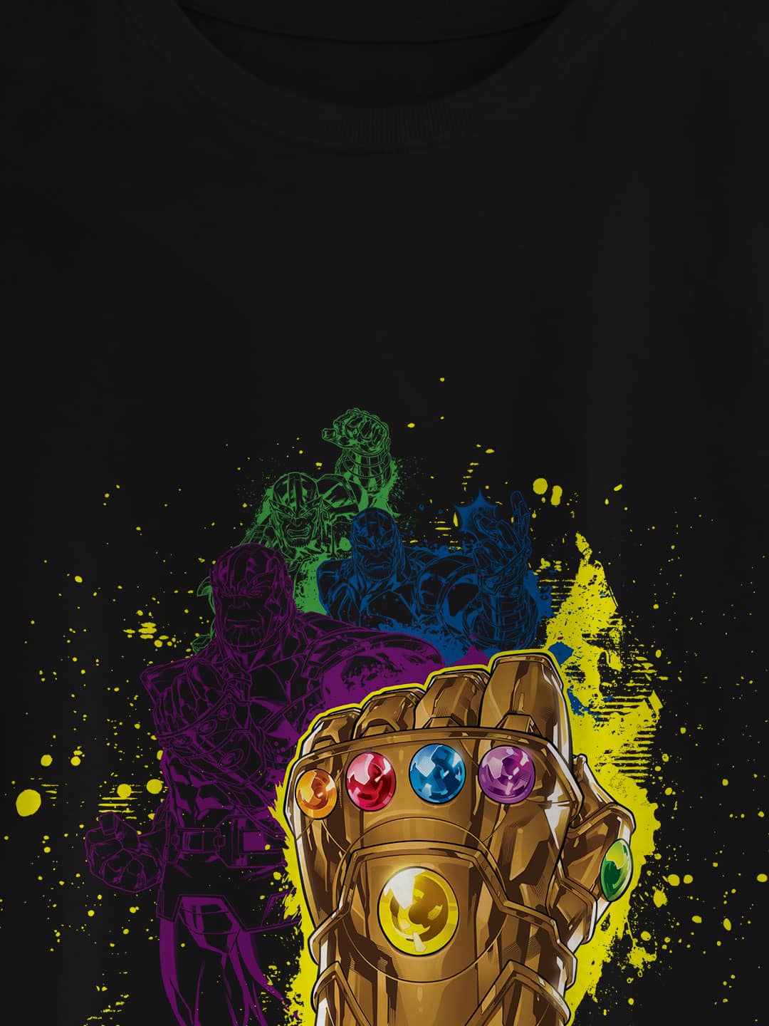 CMYK Thanos - Mens T-Shirt Black Small