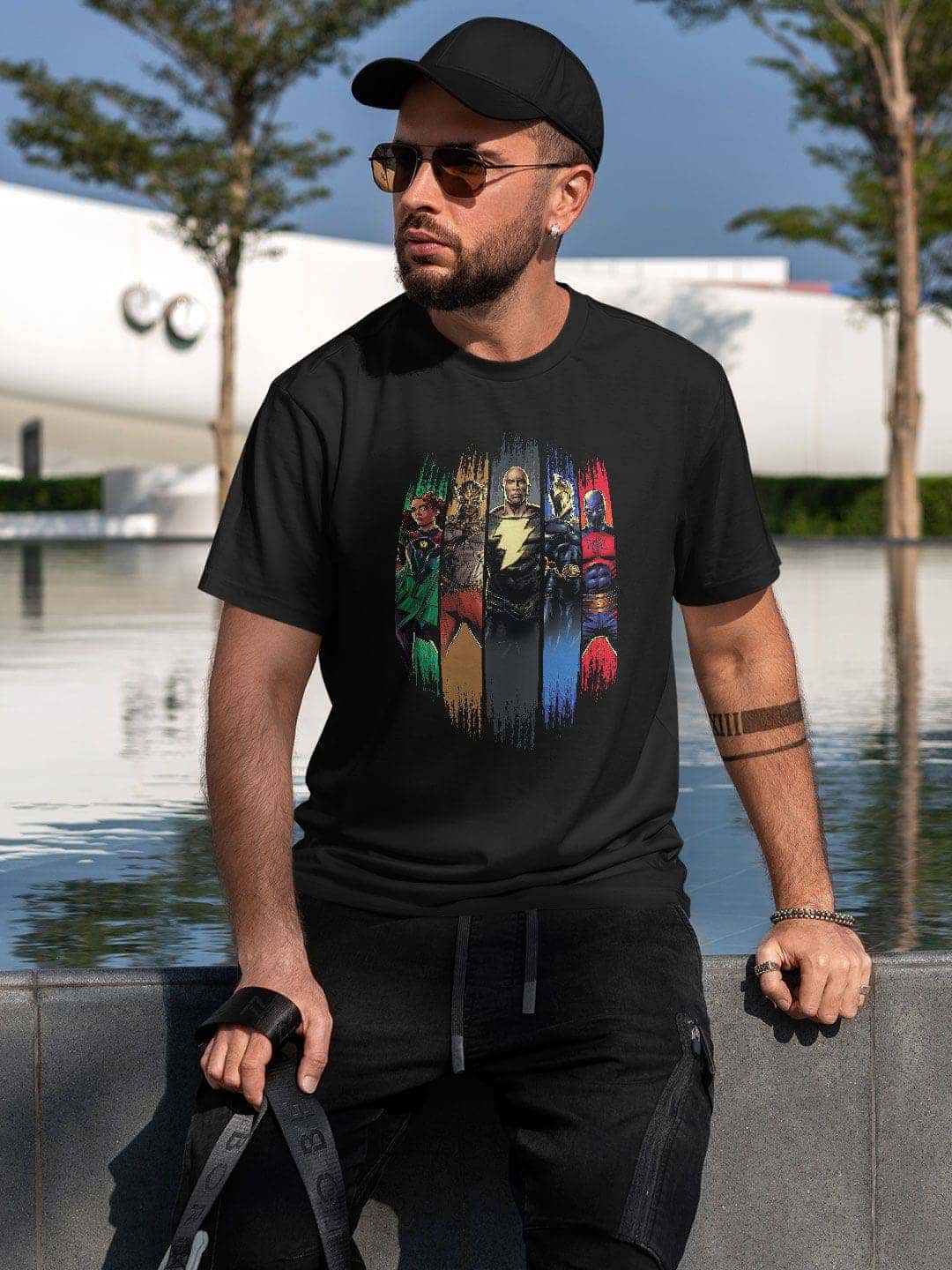 Black Gang - Mens T-Shirt Black Medium