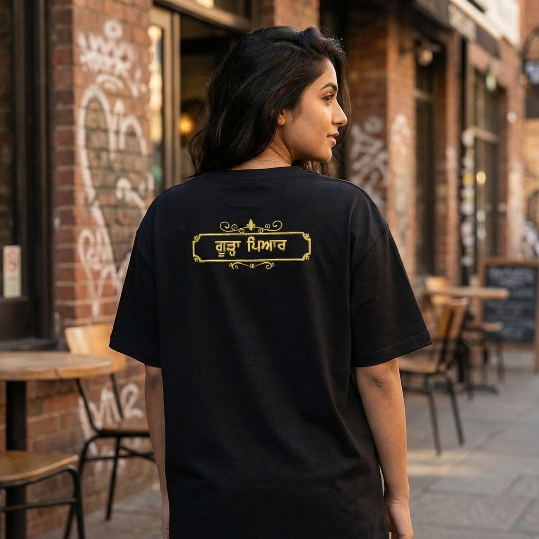 Vibe Teri Meri - Oversized T-shirt Black S