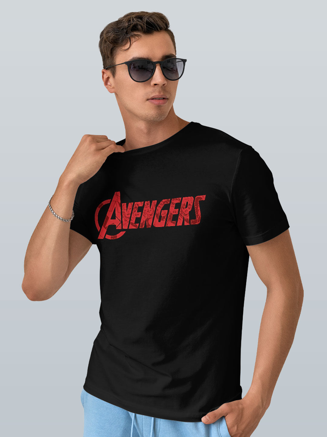 Avengers Reveal - Mens T-Shirt Black Small