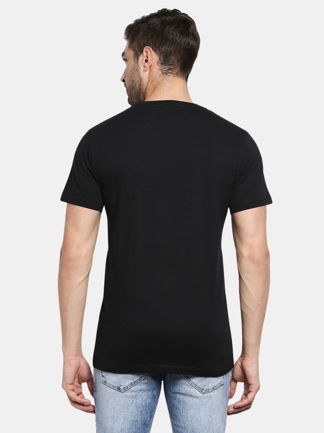 Sunrisers Hyderabad Text - Mens T-Shirt Black Large