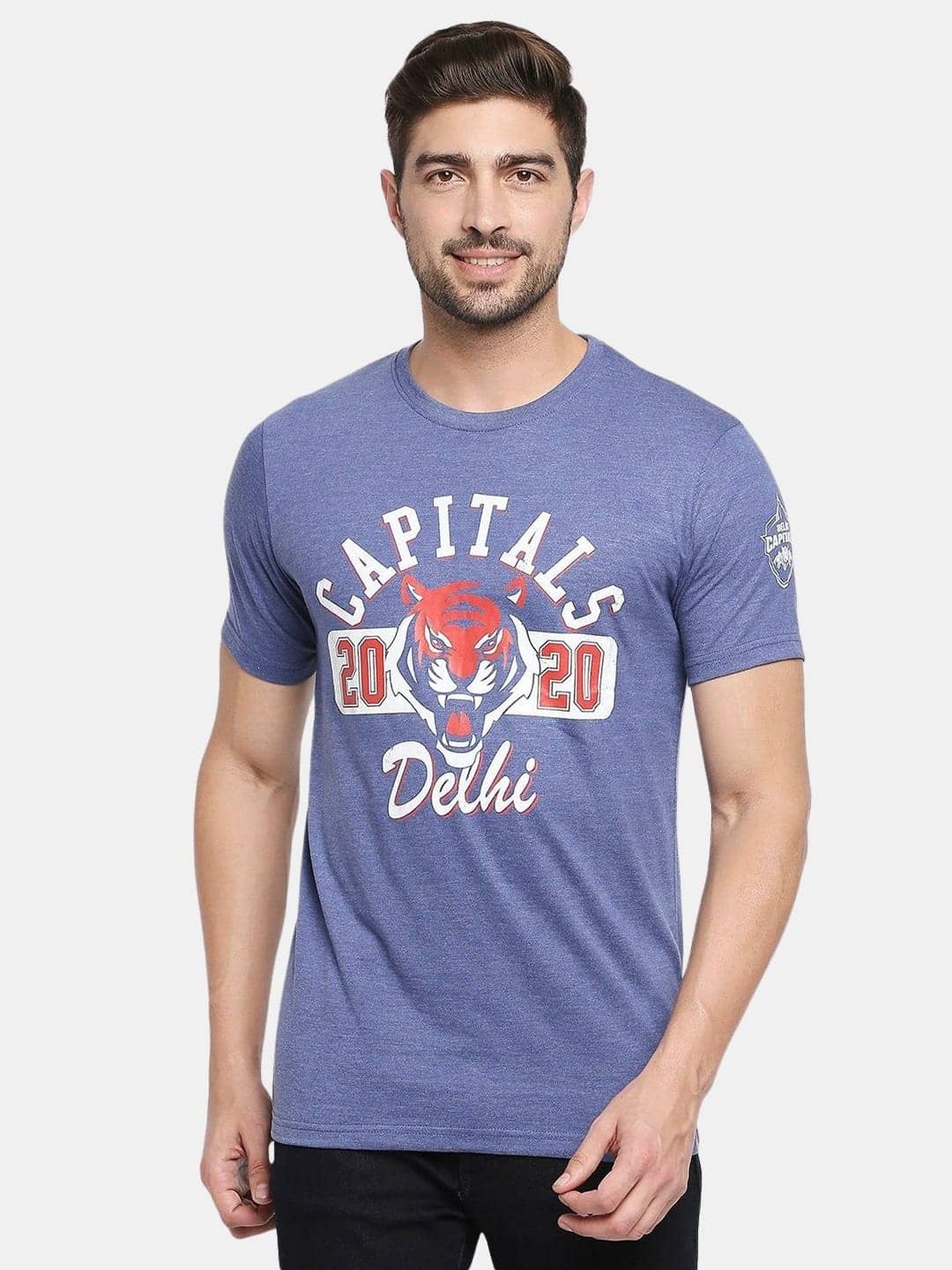 Delhi Capitals 2020 - Mens T-Shirt Blue Medium