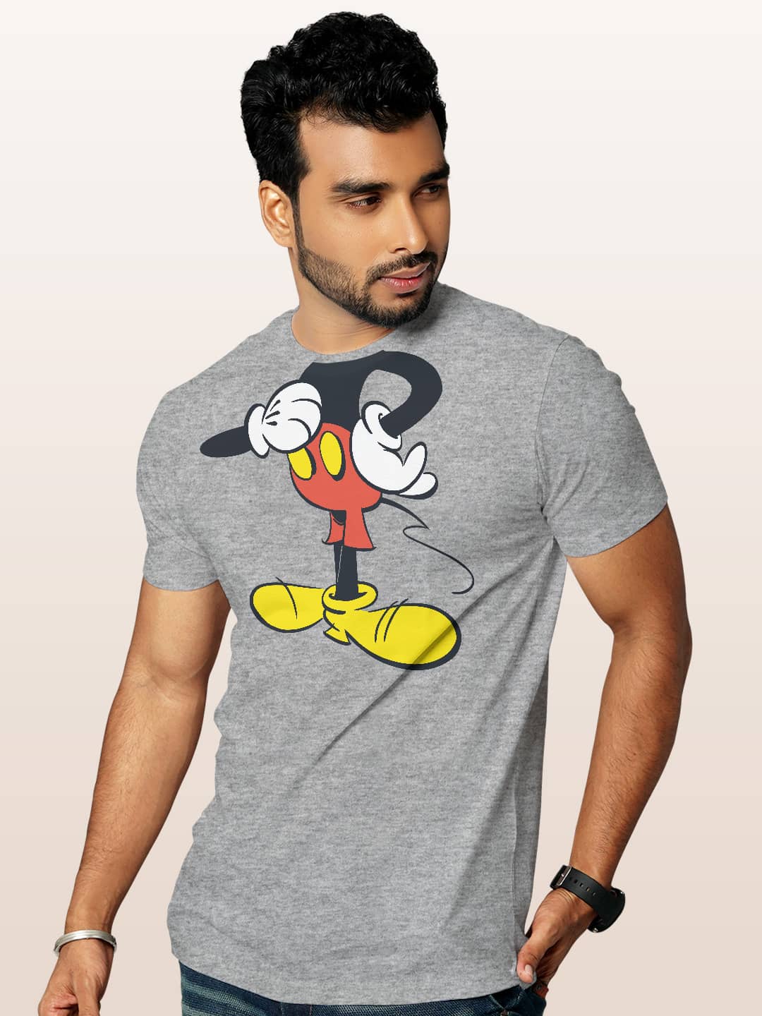 mickeybody-menst-shirt-greymelange-medium