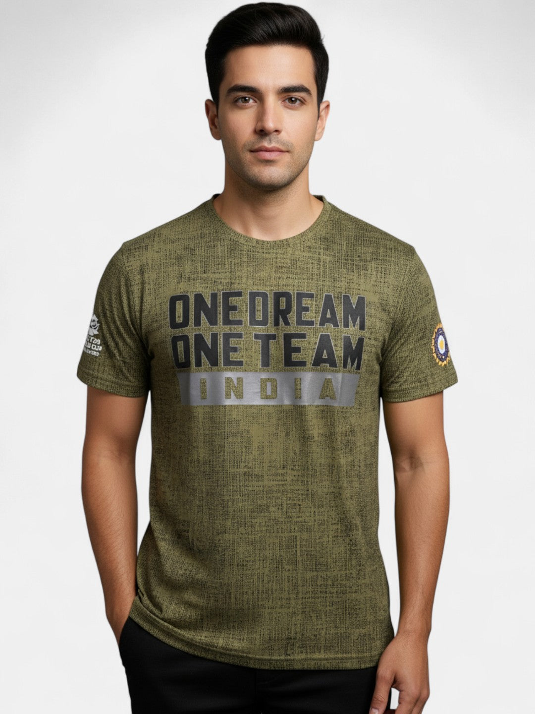 One Dream One Team - Mens T-Shirt Green XXL