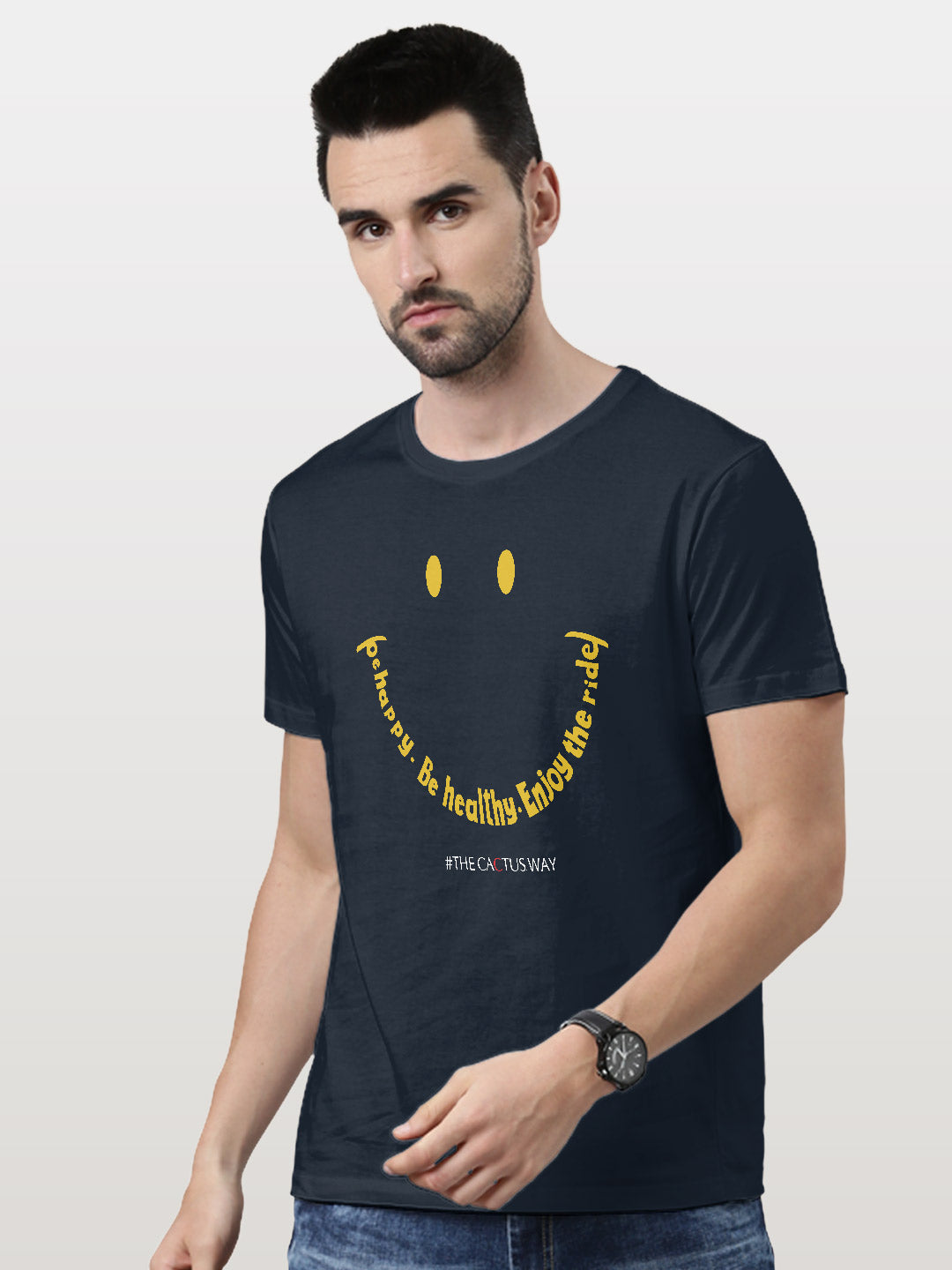 Be happy be healthy - Mens T-Shirts