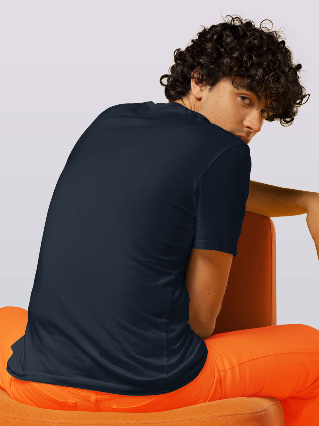 Impressionist Grogu - Mens T-Shirt Navy Blue Small