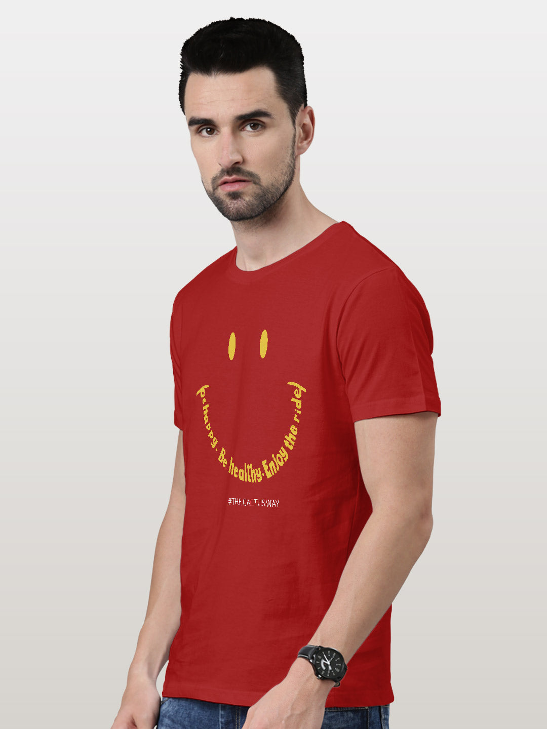Be happy be healthy - Mens T-Shirts