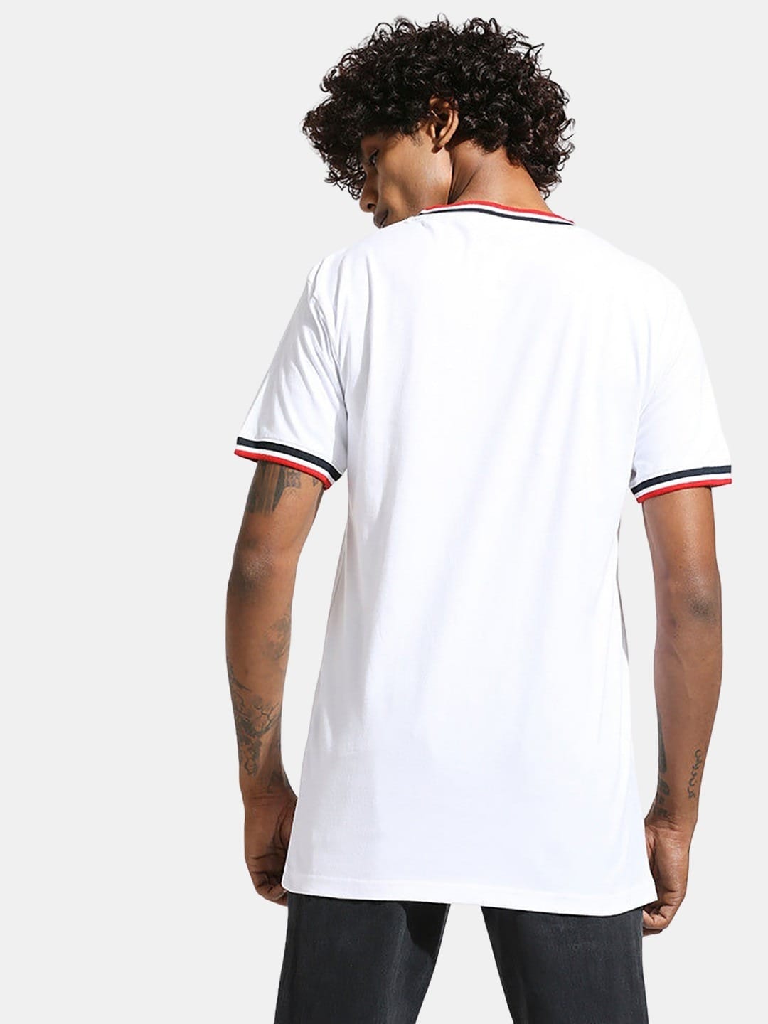 Punjab Kings Gold Logo Text - Mens T-Shirt White XL