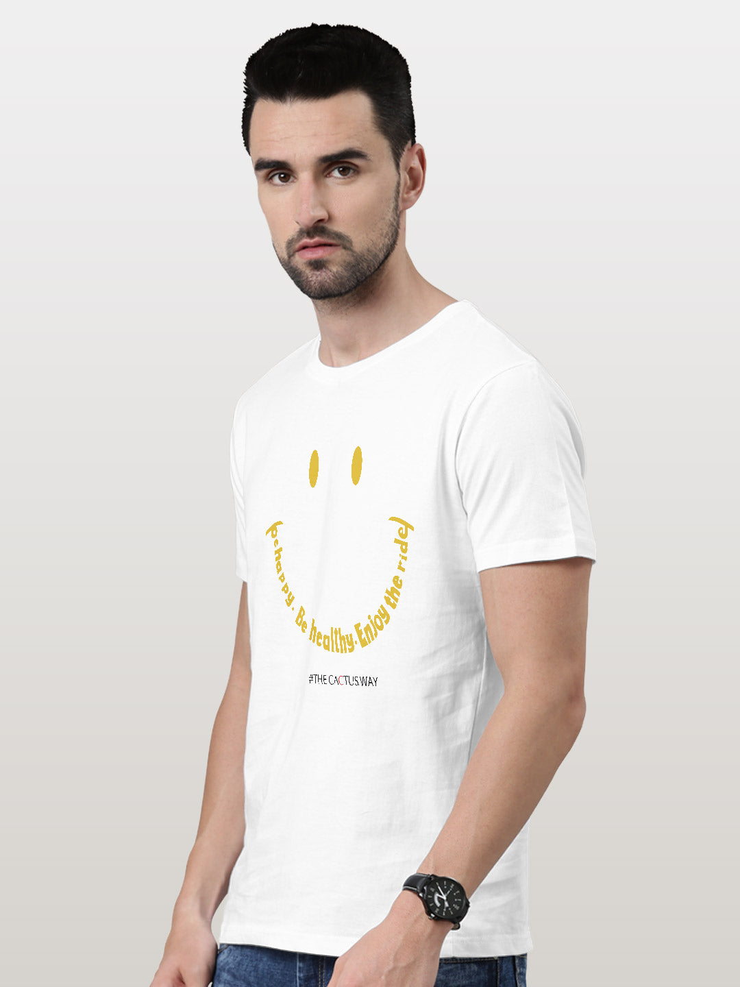 Be happy be healthy - Mens T-Shirts