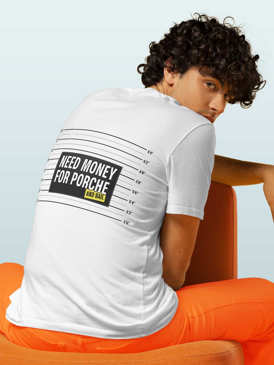 Need Money for Porche - Mens T-Shirt White XXL