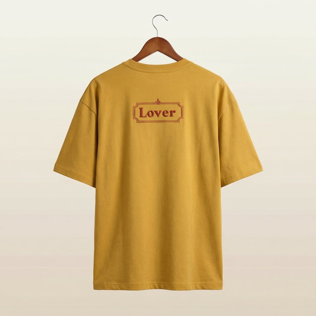 Tera Ni Main Lover - Oversized T-shirt Yellow S