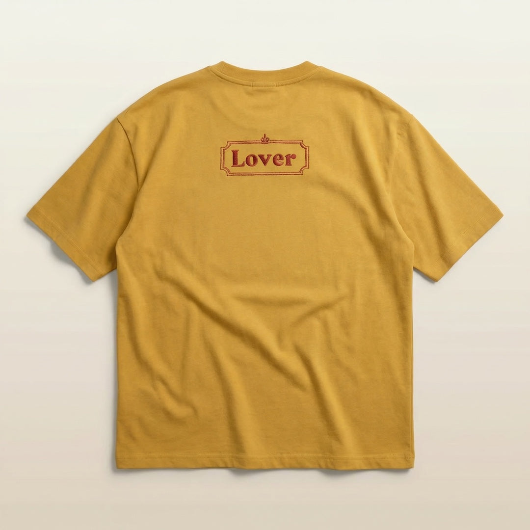 Tera Ni Main Lover - Oversized T-shirt Yellow S