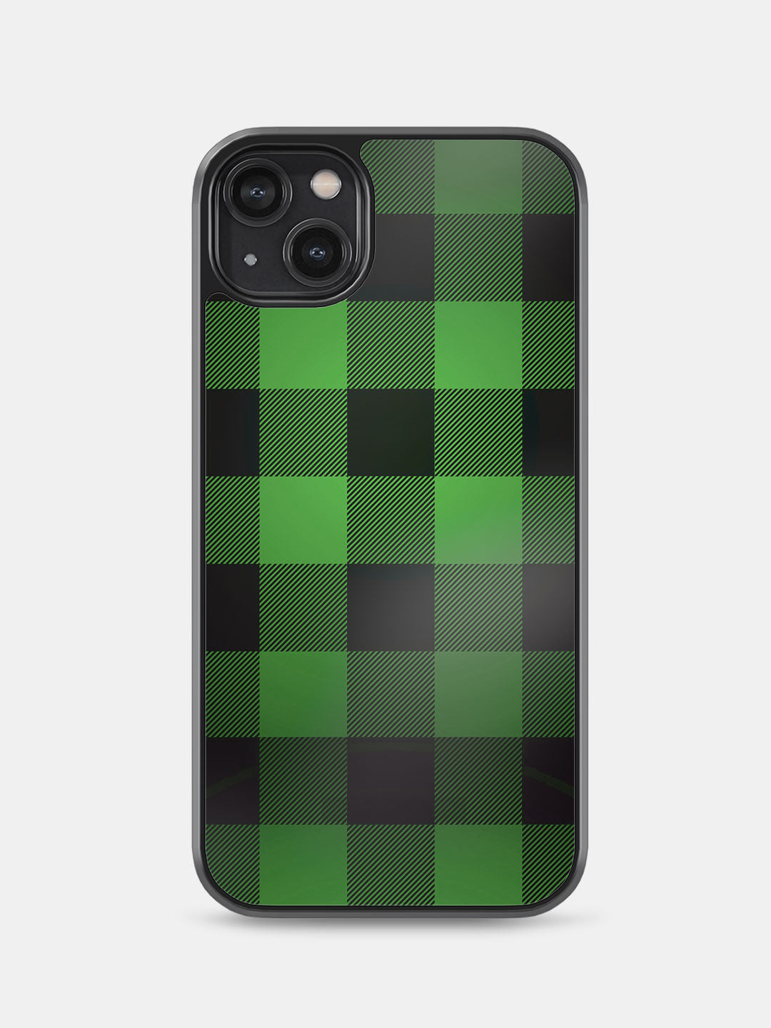 Checkmate Green - iPhone 14 Plus Bumper Cover