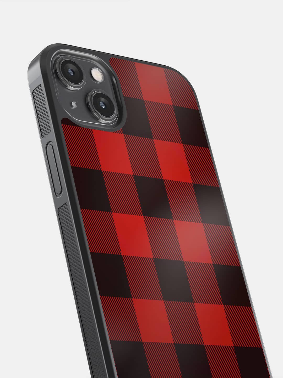 Checkmate Red - iPhone 14 Plus Bumper Cover