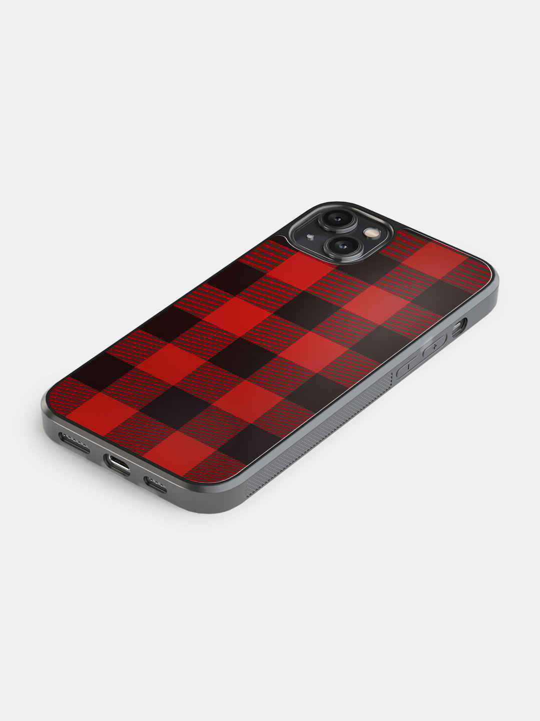Checkmate Red - iPhone 14 Plus Bumper Cover