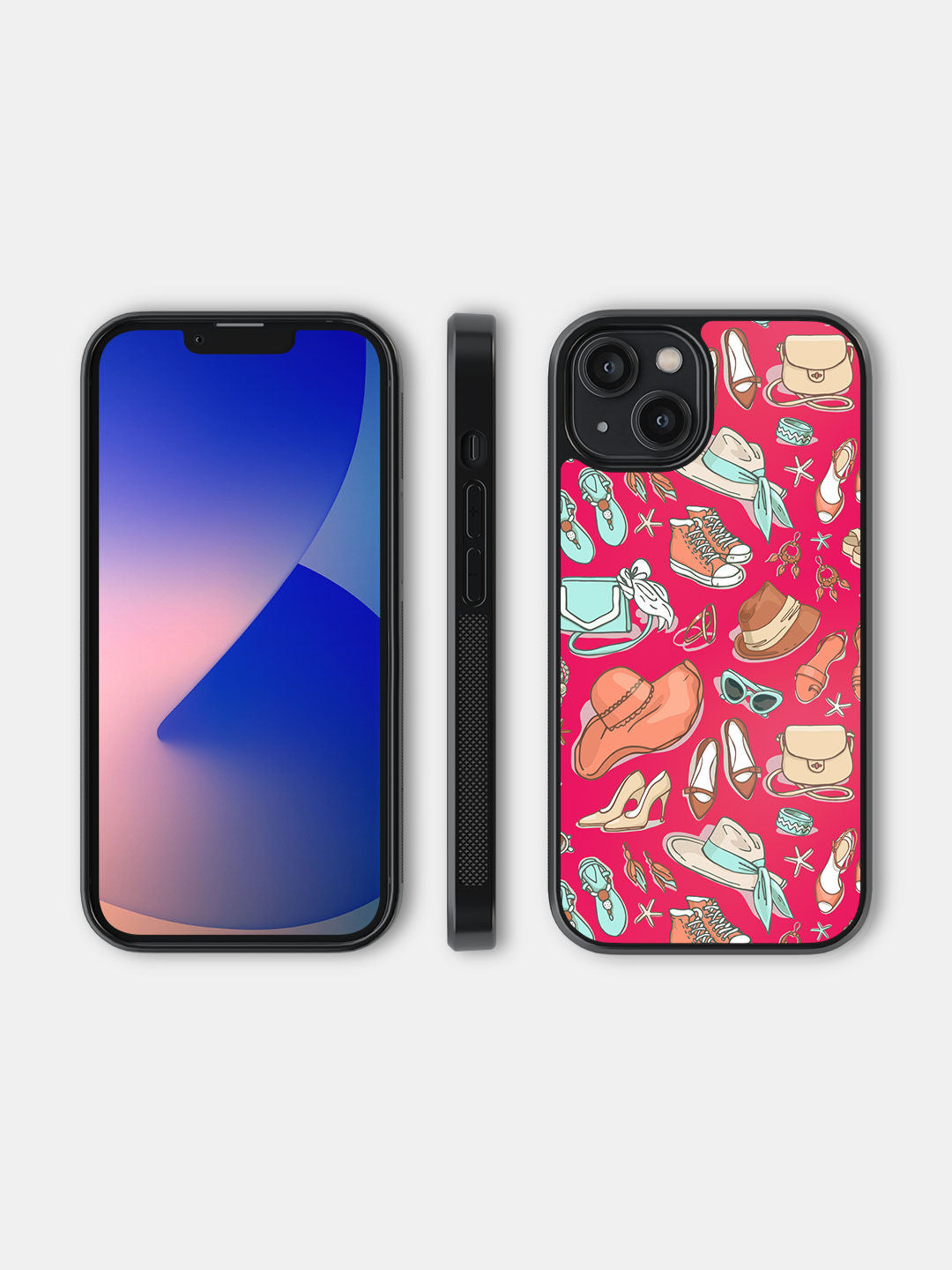 Pink Wanderlust - iPhone 14 Bumper Cover